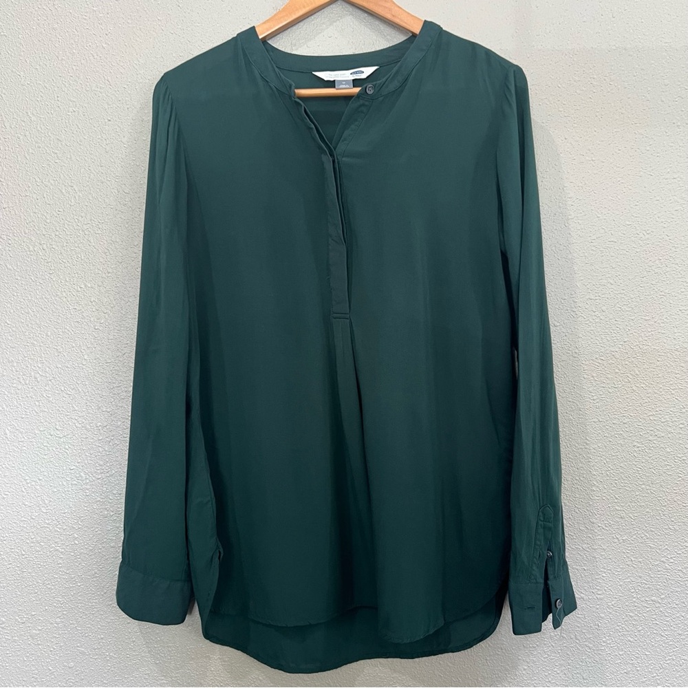 Old Navy Turquoise Tunic Top - Size M